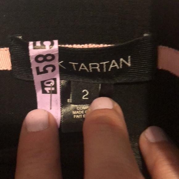 Pink Tartan Pencil skirt. - Picture 4 of 4